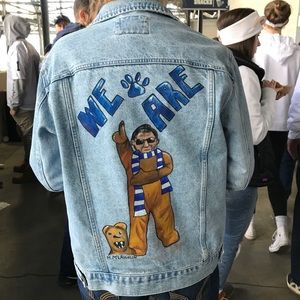 penn state jean jacket